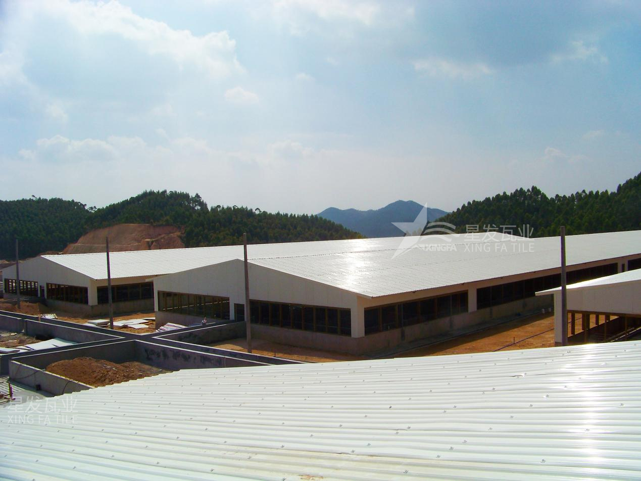 合成樹脂瓦施工安裝用什么材料搭建架子，鋼結(jié)構(gòu)搭建樹脂瓦